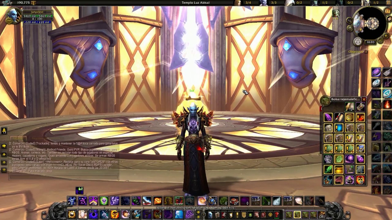 WoW- Guia sacerdote sombras 7.3.2+ Pve (Shadow Priest)