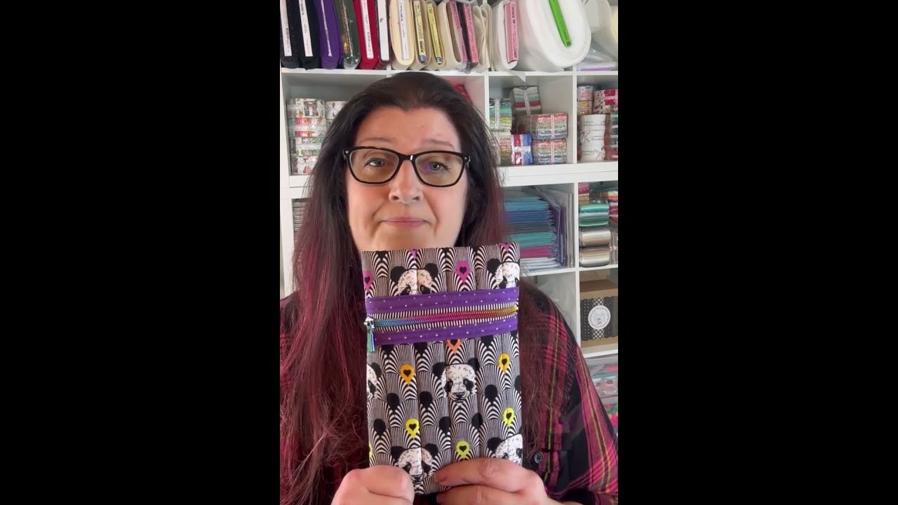 Sew a quick quilted pouch for your Kindle Paperwhite!