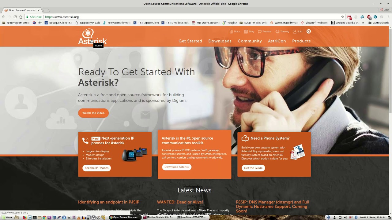 VoIP Asterisk - Installation de base