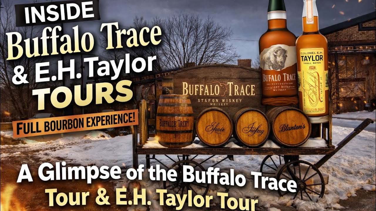Buffalo Trace & E.H. Taylor Tour – Behind the Bourbon 🥃 