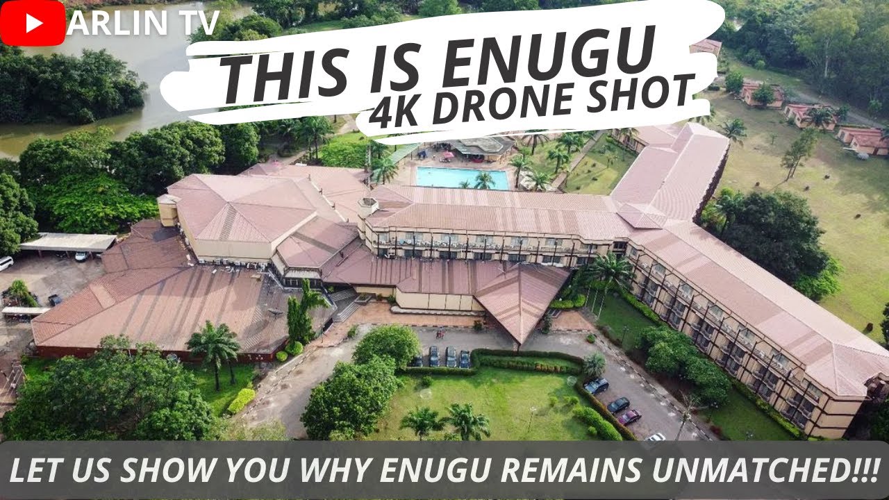 Fly Enugu State: Drone View of the Capital of Eastern Nigeria (4K Aerial View)