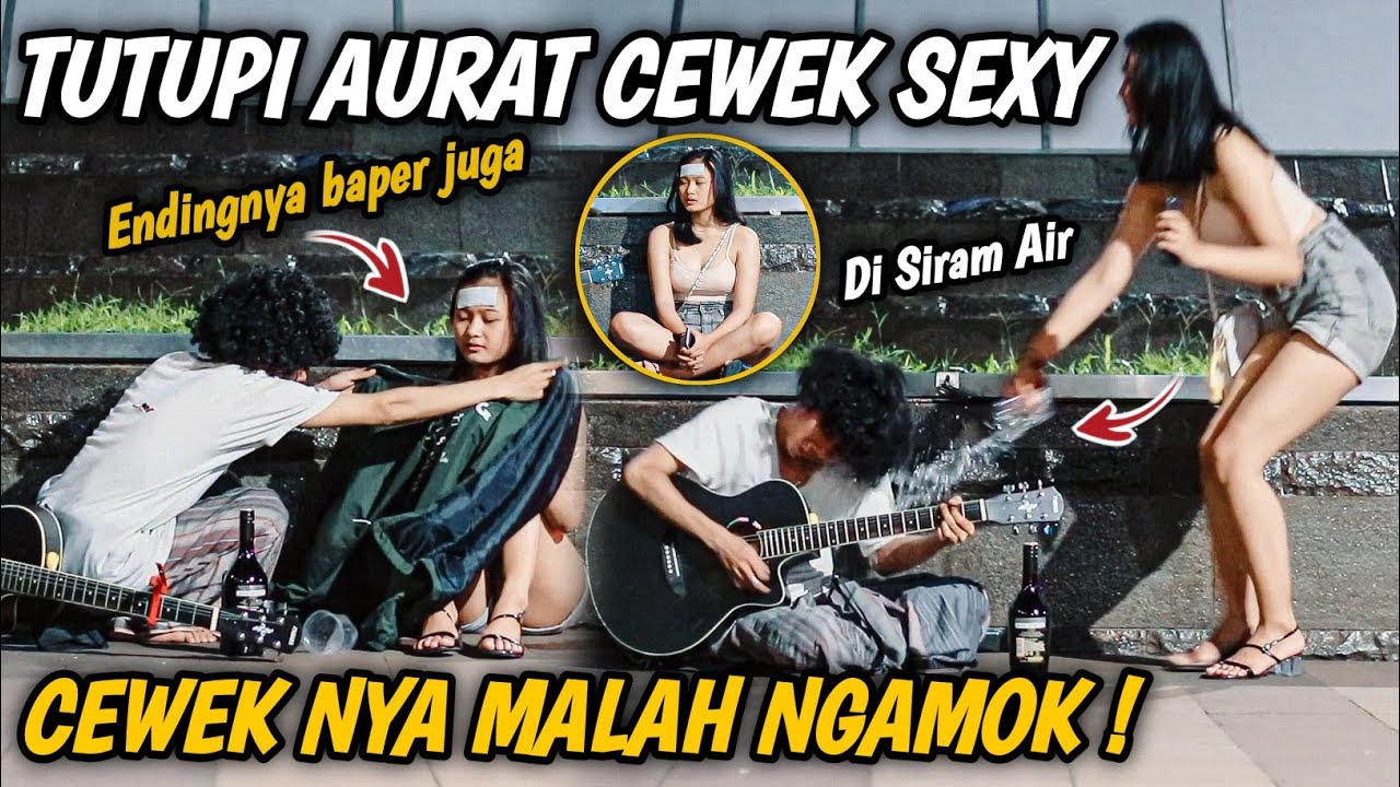 PRANK SHOLAWAT TUTUPI AURAT CEWEK SEKSI