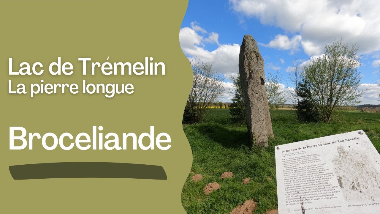 Lac de Tremelin. Randonnée de la pierre longue Brocéliande