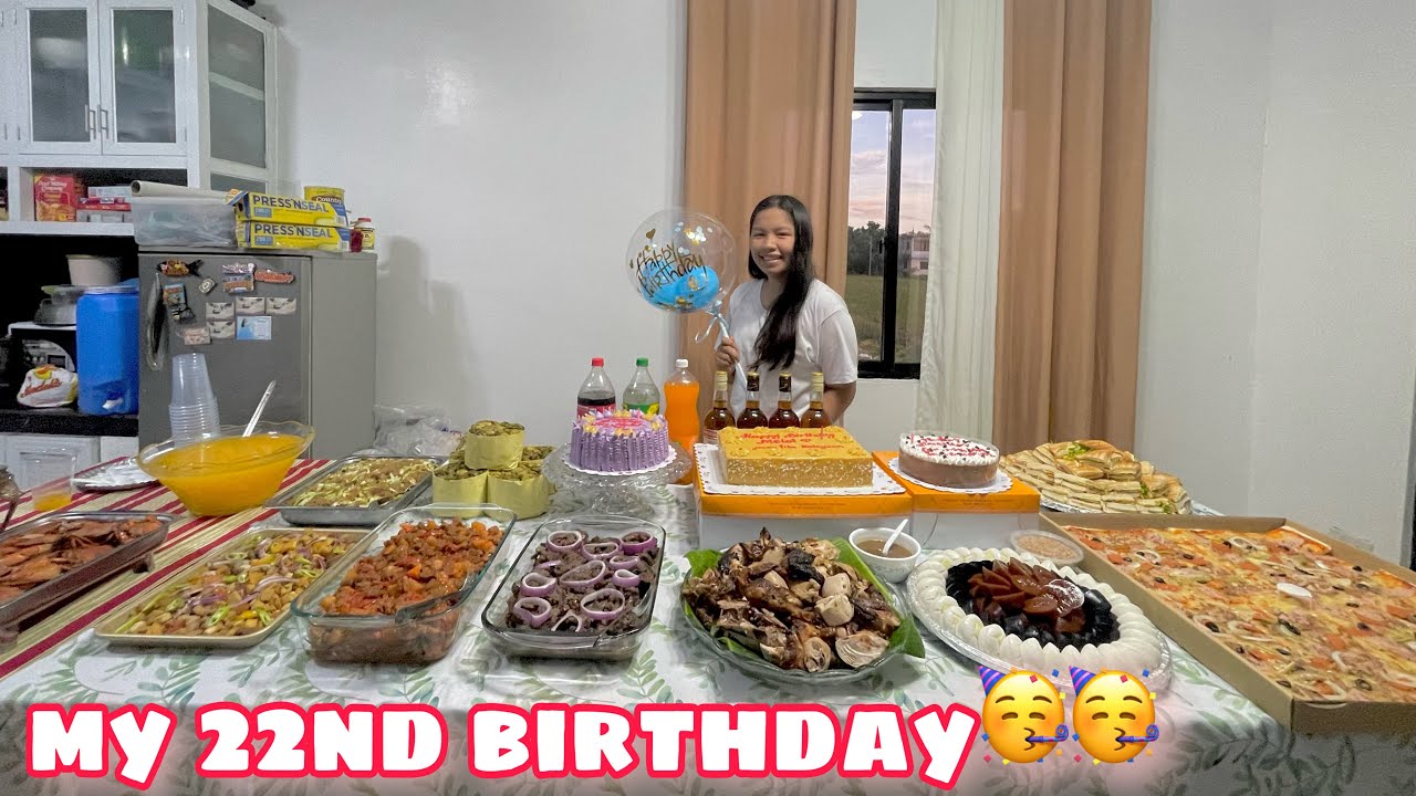 MY 22ND BIRTHDAY CELEBRATION🎉🎉