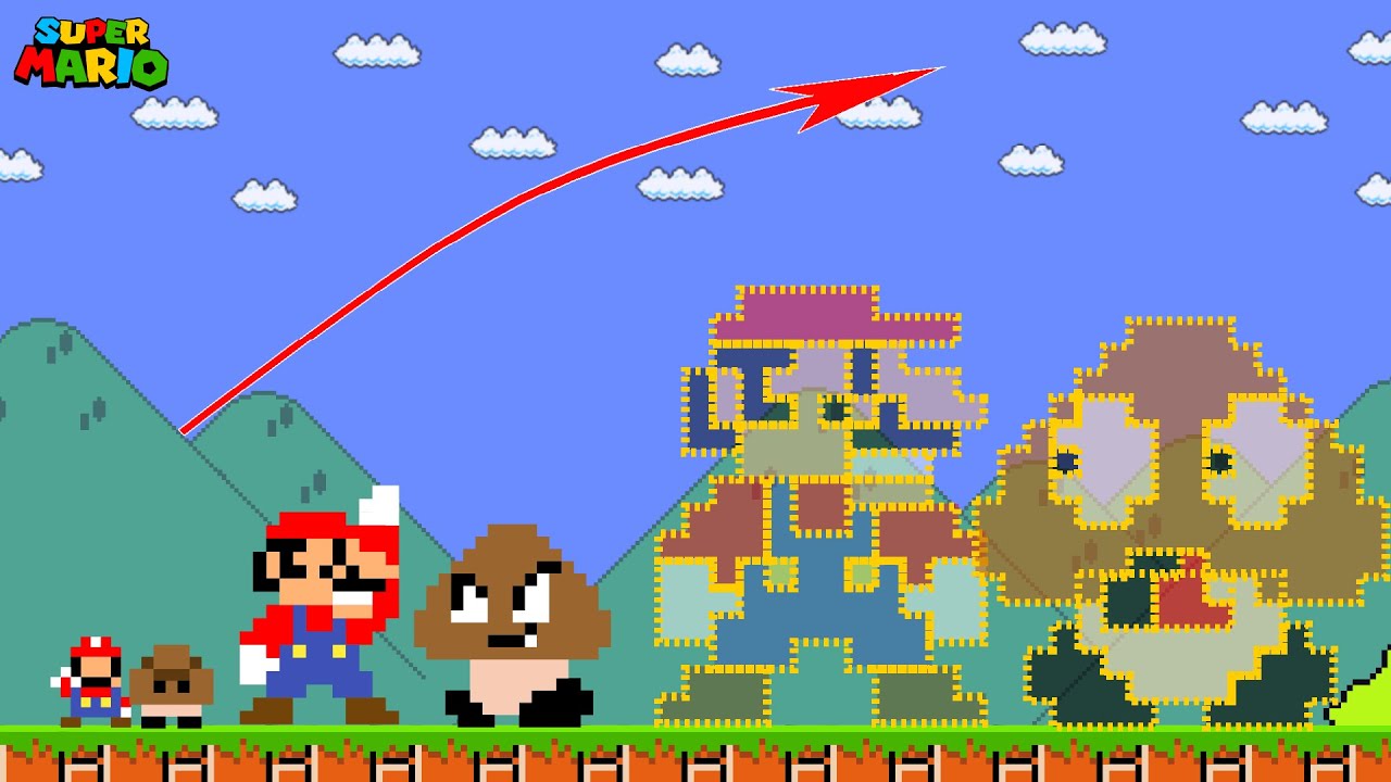 Invisible Mario & Goomba Evolution – From Seen to GONE