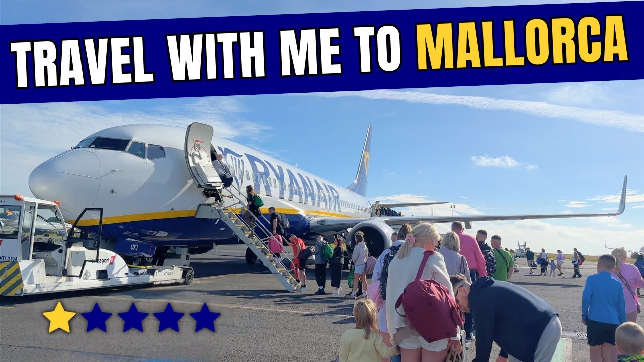 I Flew To Mallorca from UKs Worst Airport on Europe's MOST HATED Airline! | Majorca