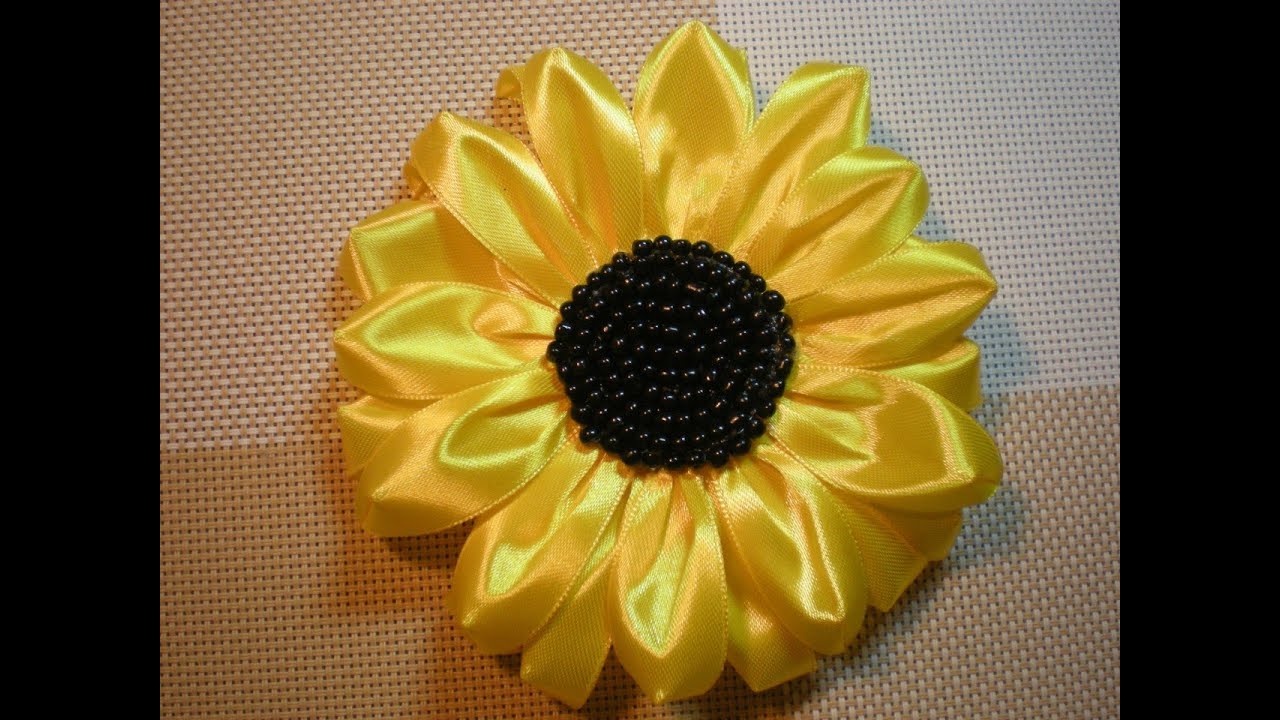 Подсолнух своими руками. / DIY Flowers