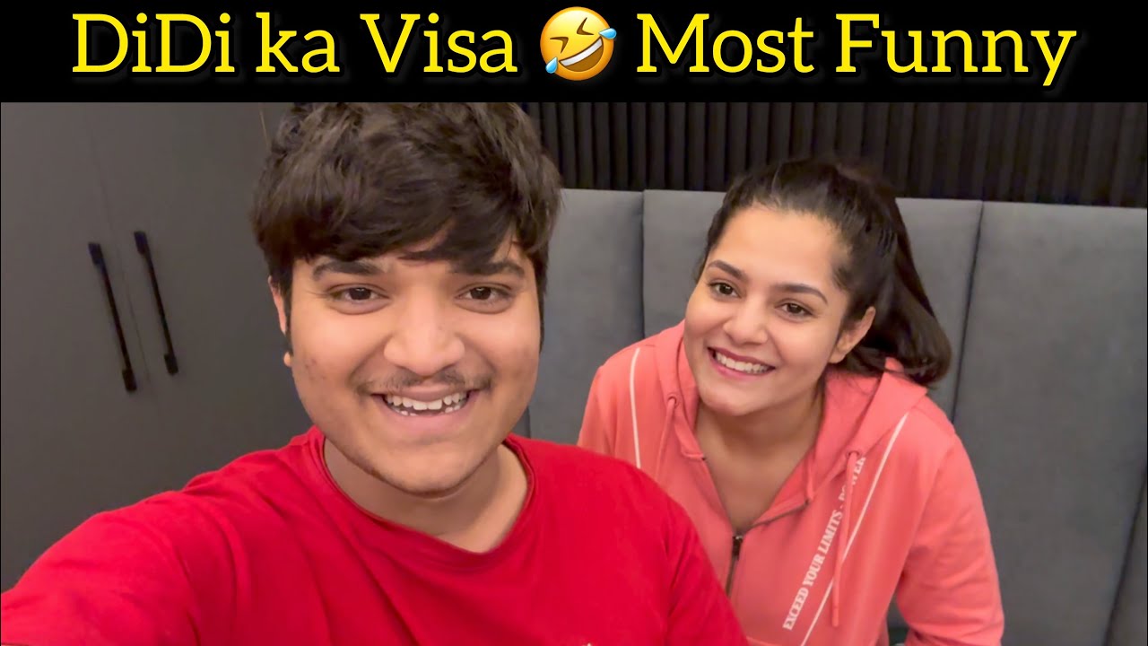 DiDi ka Visa 😂 | the mridul vlogs | pragati | BroSis
