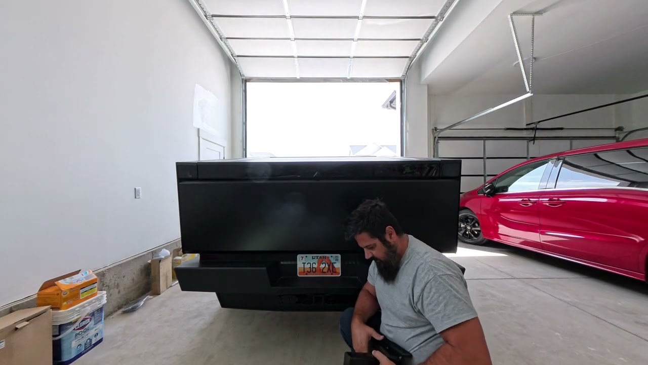I Tried 3 Tow Hitches on the Tesla Cybertruck, All Kinda Sucked! THE FINAL PRODUCT REDEEMS THEM!