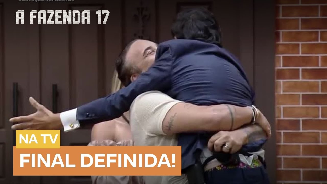 &Uacute;ltimo finalista de A Fazenda 17, Dudu volta para a Sede