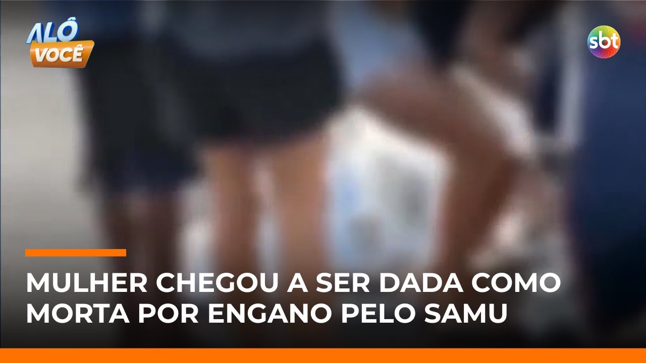 Atropelada dada como morta: vídeo revela pessoas questionando SAMU | #AloVoce