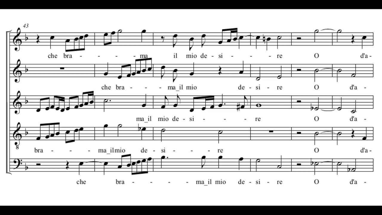 Gesualdo: Dolcissima mia vita - Exaudi