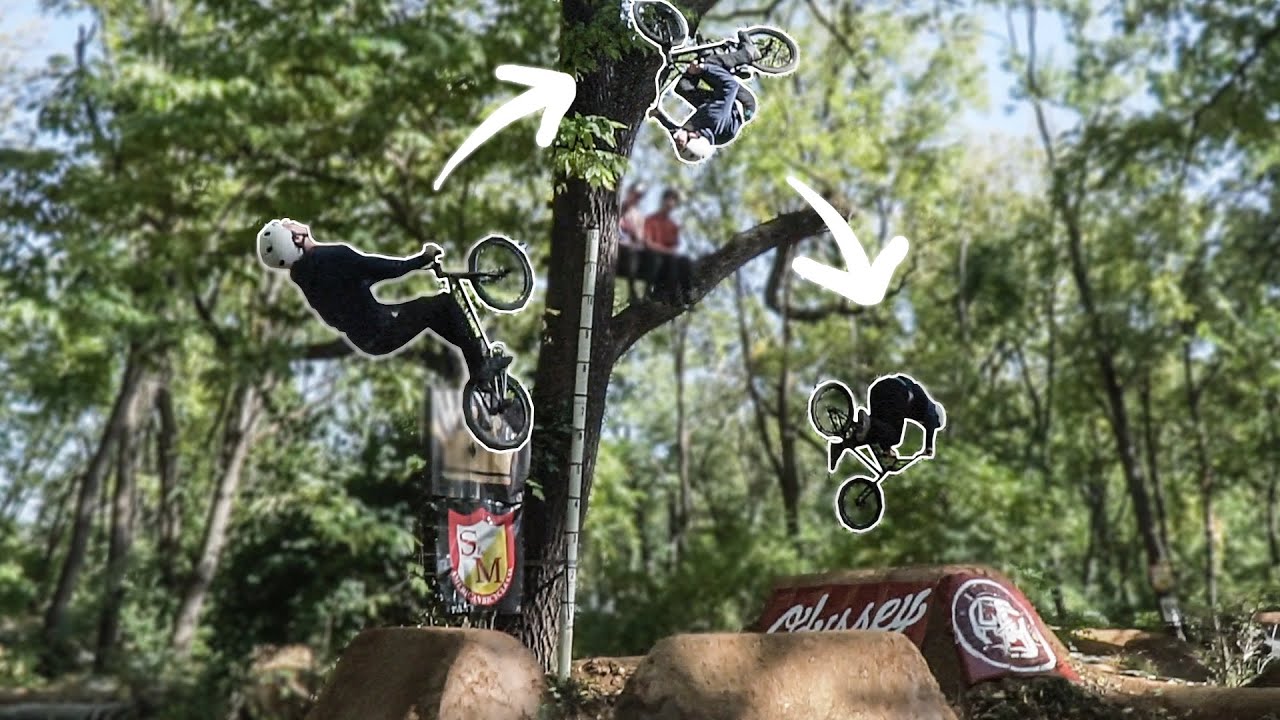 Sending 15ft Backflips in the Woods