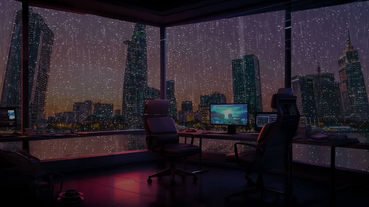 雨中的摇篮曲 - 舒缓焦虑，营造平静、安宁的睡眠 - 3 hours Rain Sound For Relaxing