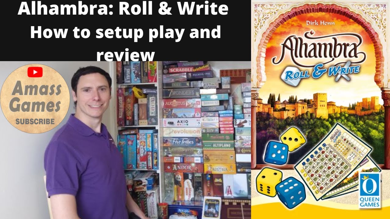 Alhambra: Настольная игра «Бросай и пиши» — как настроить игру и обзор при одиночном прохождении ...