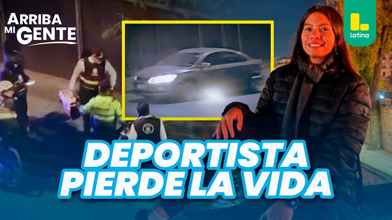 Deportista fallece tras ser atropellada mientras entrenaba en San Isidro 🚨🏃‍♀️ | Arriba Mi Gente
