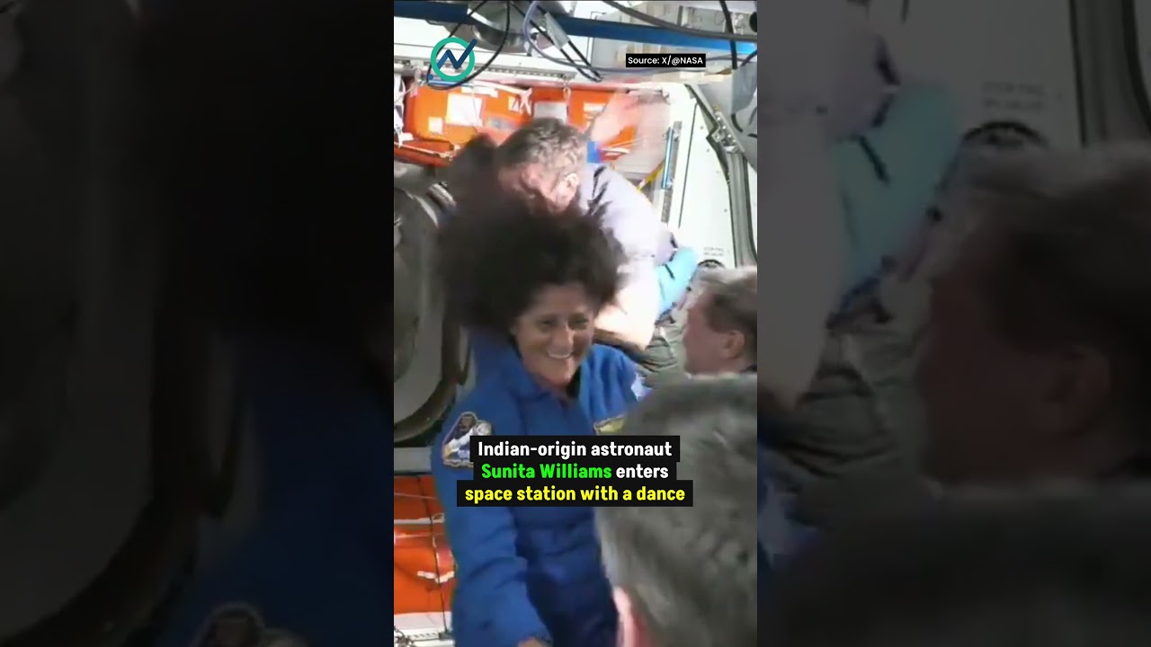 WATCH | Indian-origin astronaut Sunita Williams enters space station with a dance