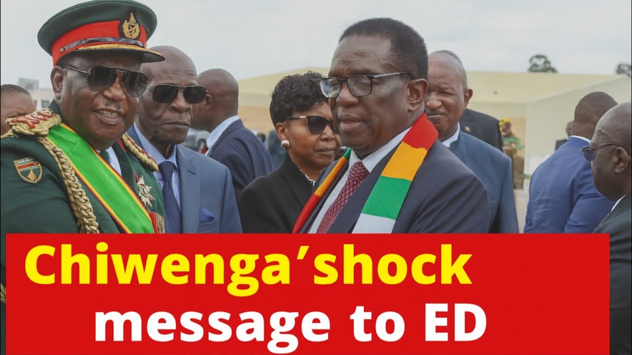 Tension at Military Handover: Chiwenga&rsquo;s Uniform Sparks Succession Fears in Harare