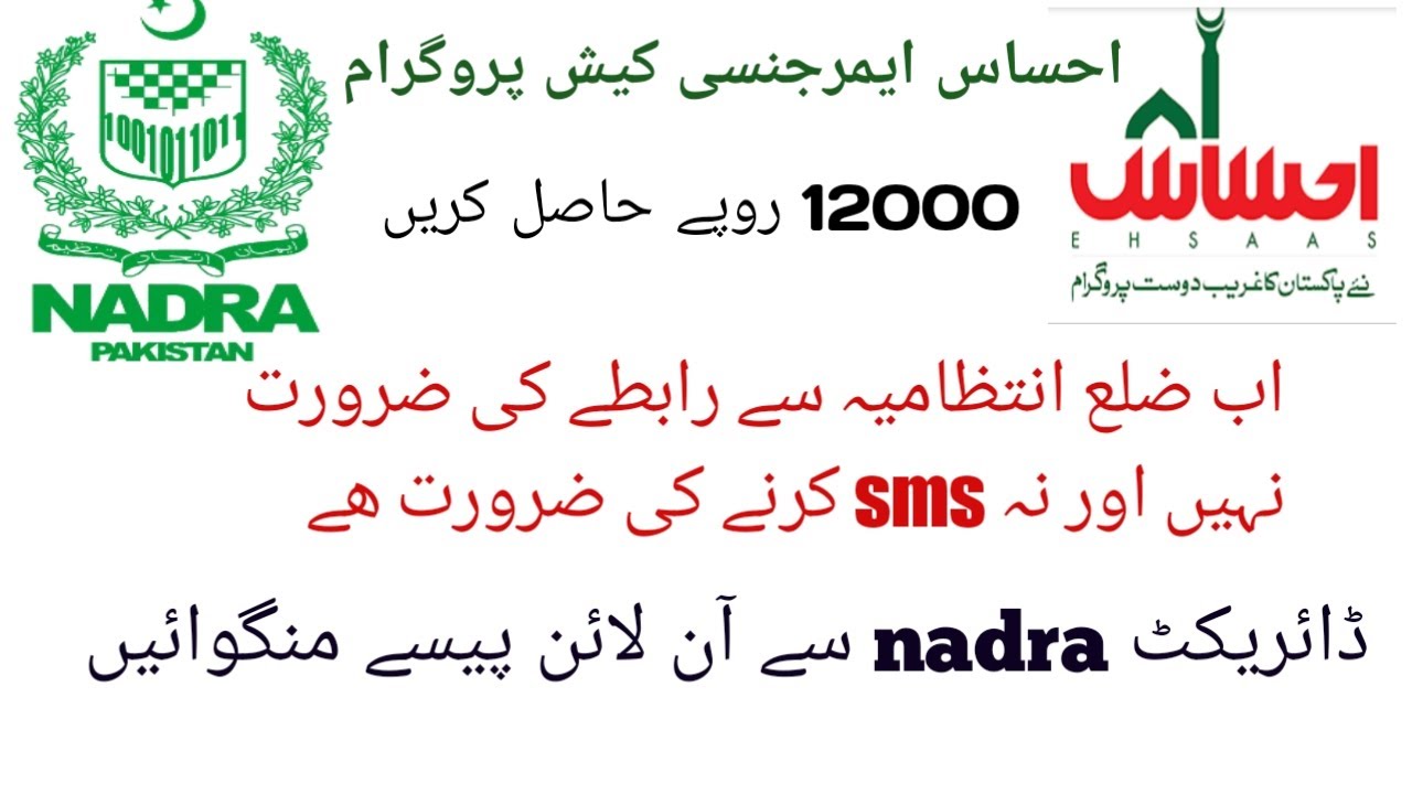 How to apply Ehsaas emergency cash programe online through android and PC,Ehsaas program online,urdu