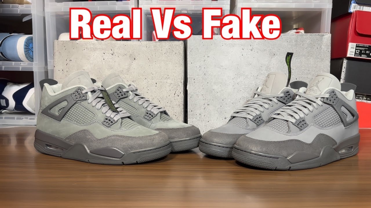 Обзор Air Jordan 4 Wet Cement: настоящий против подделки и критика