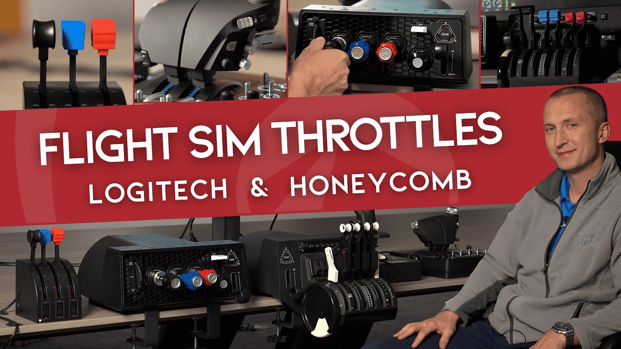 The Best Flight Sim Throttle? (4 Throttles Compared & Ranked!)