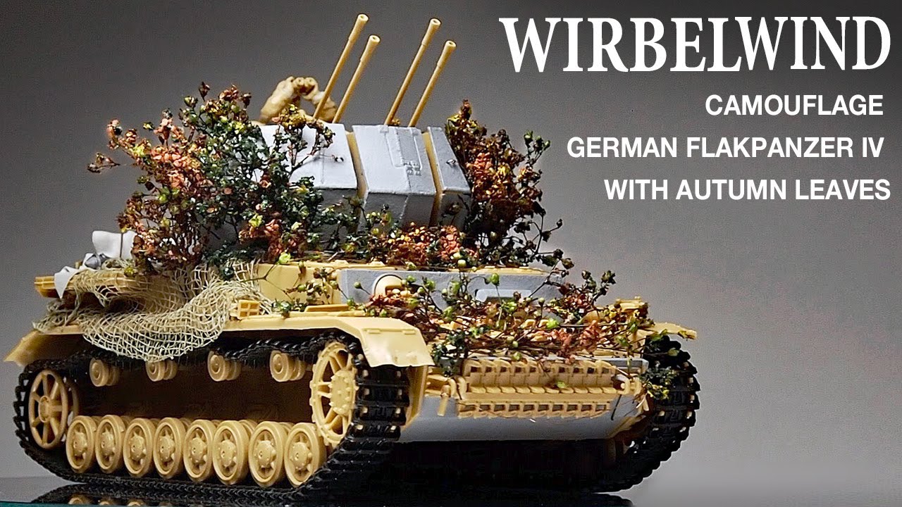WIRBELWIND - Part 1 - 1/35 TAMIYA - Tank Model - [ model building ]