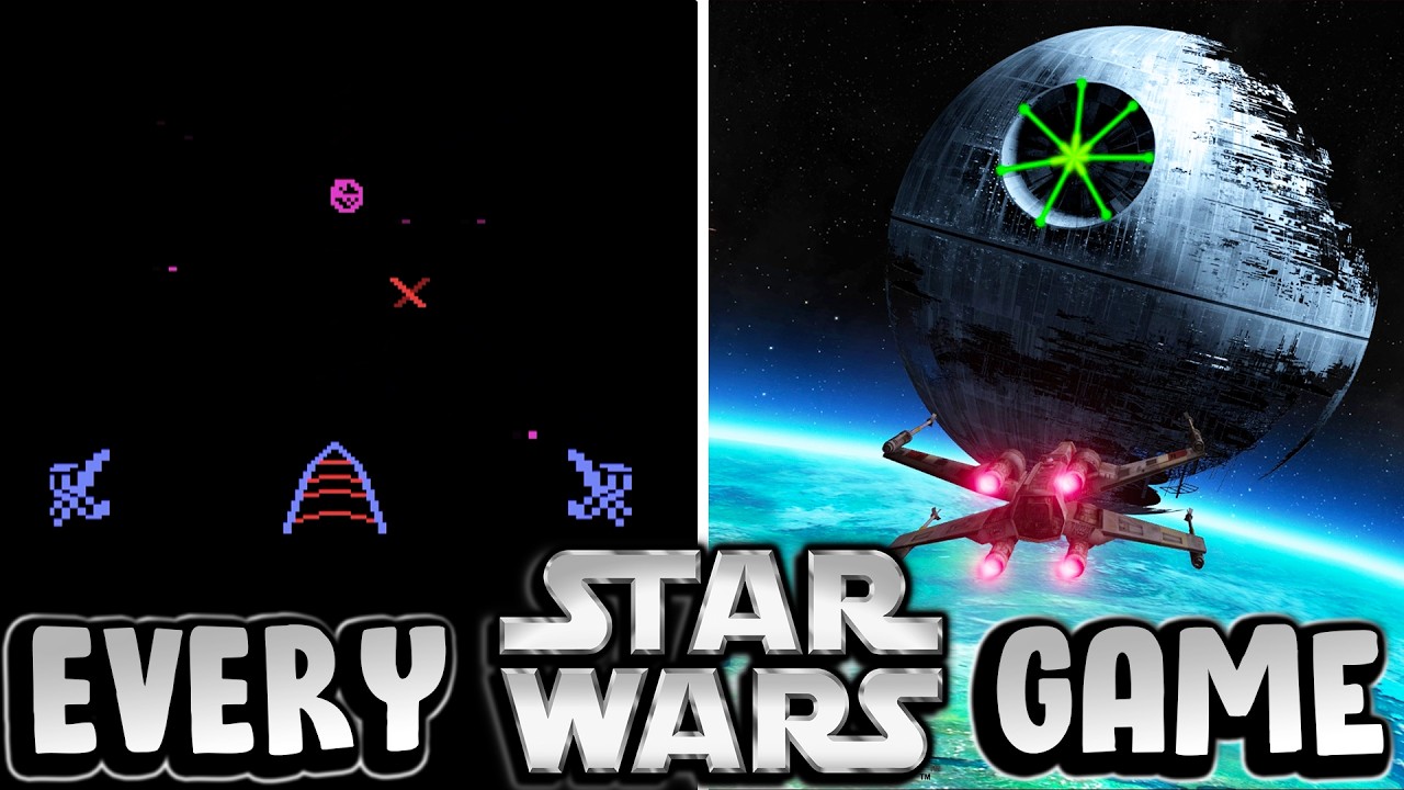 I Played EVERY Star Wars Game EVER (Part 1)