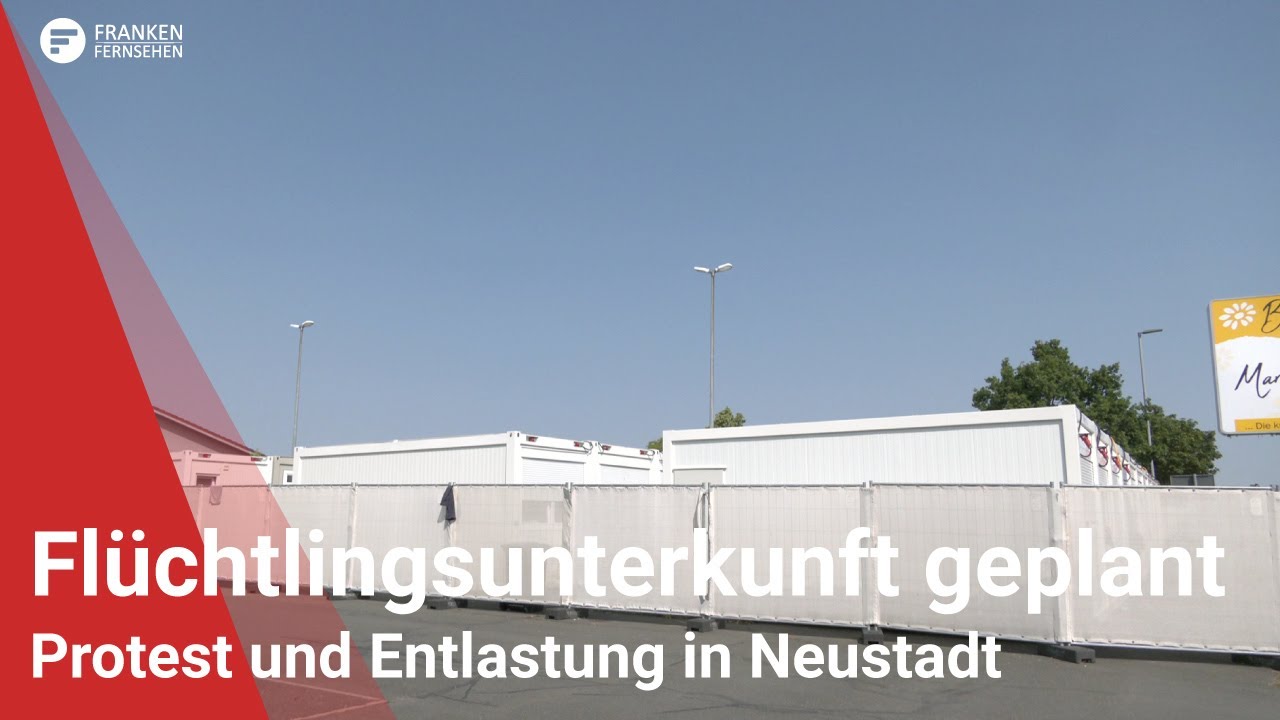 Geplante Flüchtlingsunterkunft in Neustadt: Protest und Entlastung