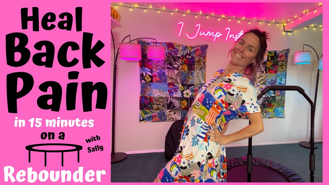 15 min | Healing Back Stretch | I Jump Instead on a Cellerciser®