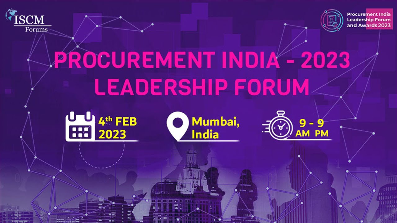 5th India Procurement Leadership Forum 2023