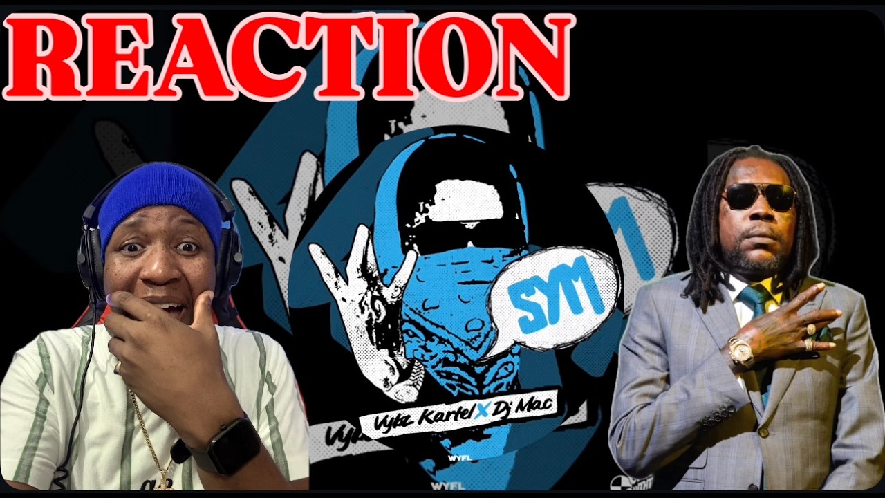 Vybz Kartel, DJ Mac, Crashdummy - SYM (Official Visualizer) | WYFL Riddim REACTION