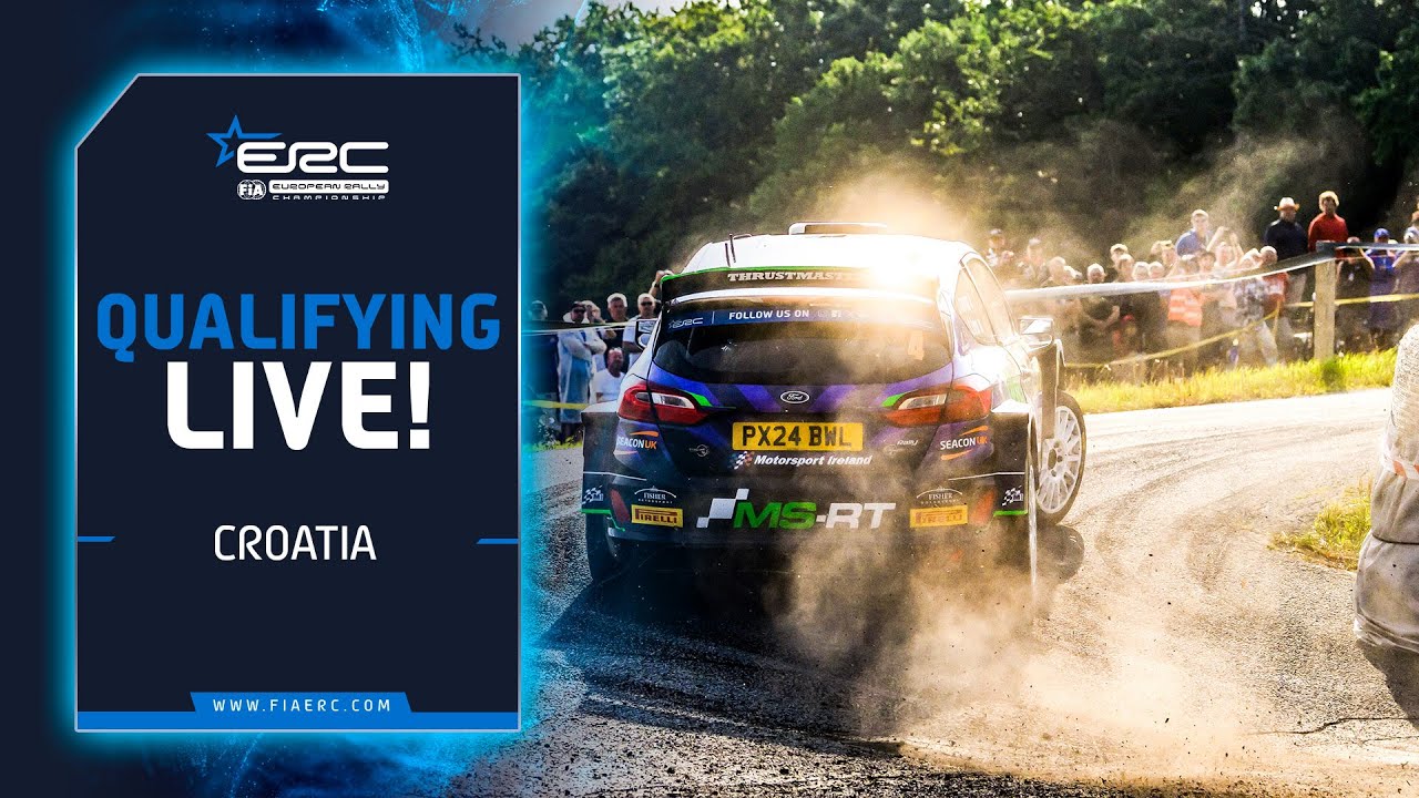 🚨 Qualifying Live | ERC Croatia Rally 2025