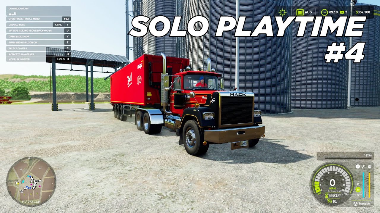 Одиночная игра Алекса №4 | Farming Simulator 25