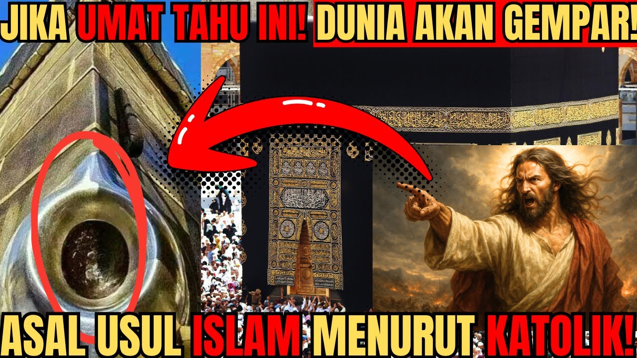 TERUNGKAP❗ ASAL USUL ISLAM MENURUT GEREJA KATOLIK yang SELAMA INI TAK PERNAH DIBAHAS❗