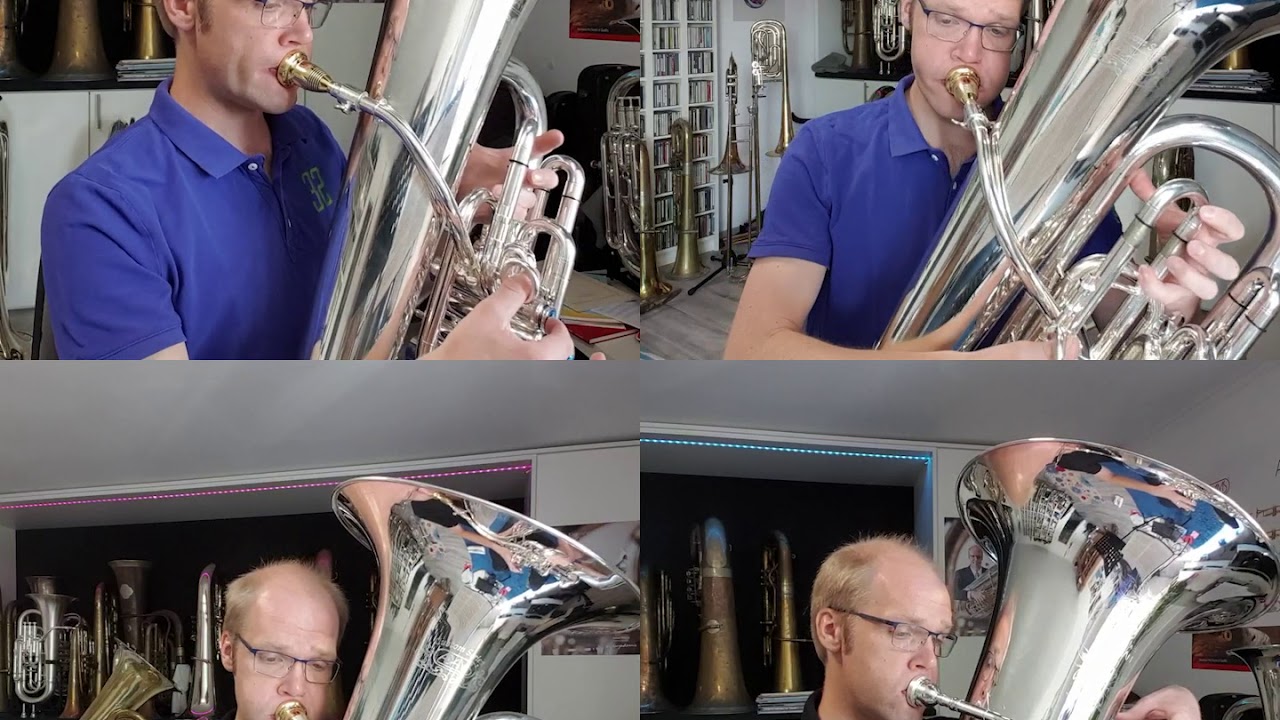 Second Suite in F - Gustav Holst - 2.Satz. Song Without Words - Für Tuba Quartett - Daniel Ridder