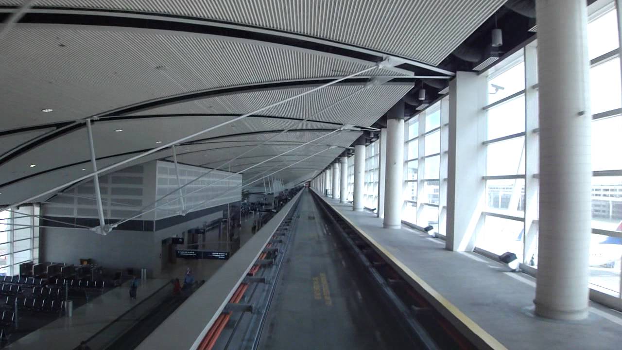 Skytrain People Mover at Detroit-Wayne County Int'l Airport