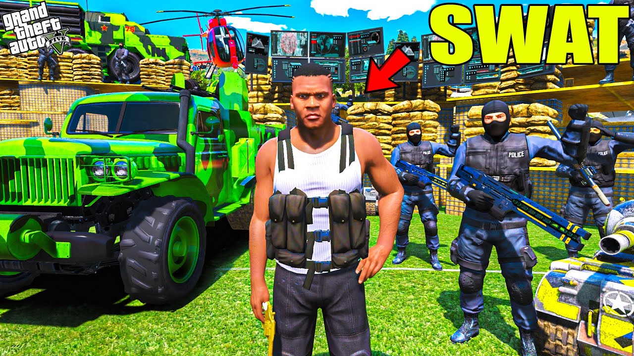Freanklin Become SWAT OFFICER TO Get REVENGE of HIS BROTHER | SHINCHAN & CHOP