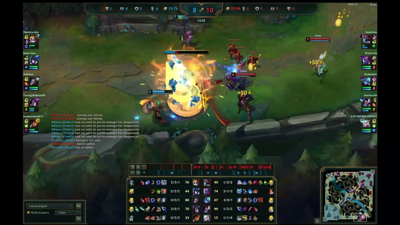 Jugando lolsito clasificatoria con un yasuo adc... Yo Main JANNA  (igual se ganó)