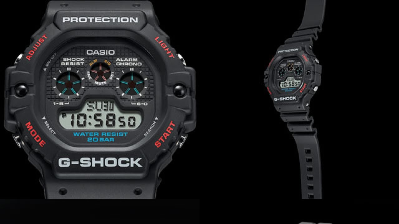 Casio G-Shock DW5900-1CR Review & UnBoxing