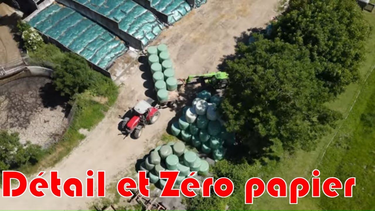 Vente au détail et zéro papier dans une ferme laitière bio !