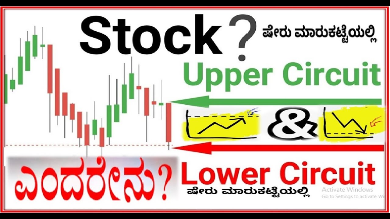 📈📉 What is Upper & Lower Circuit? in kannada, Upper and Lower Circuits in Stock Market in Kannada?