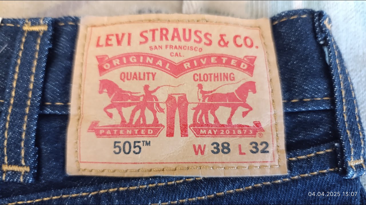 Levis 505 Regular Fit Jeans