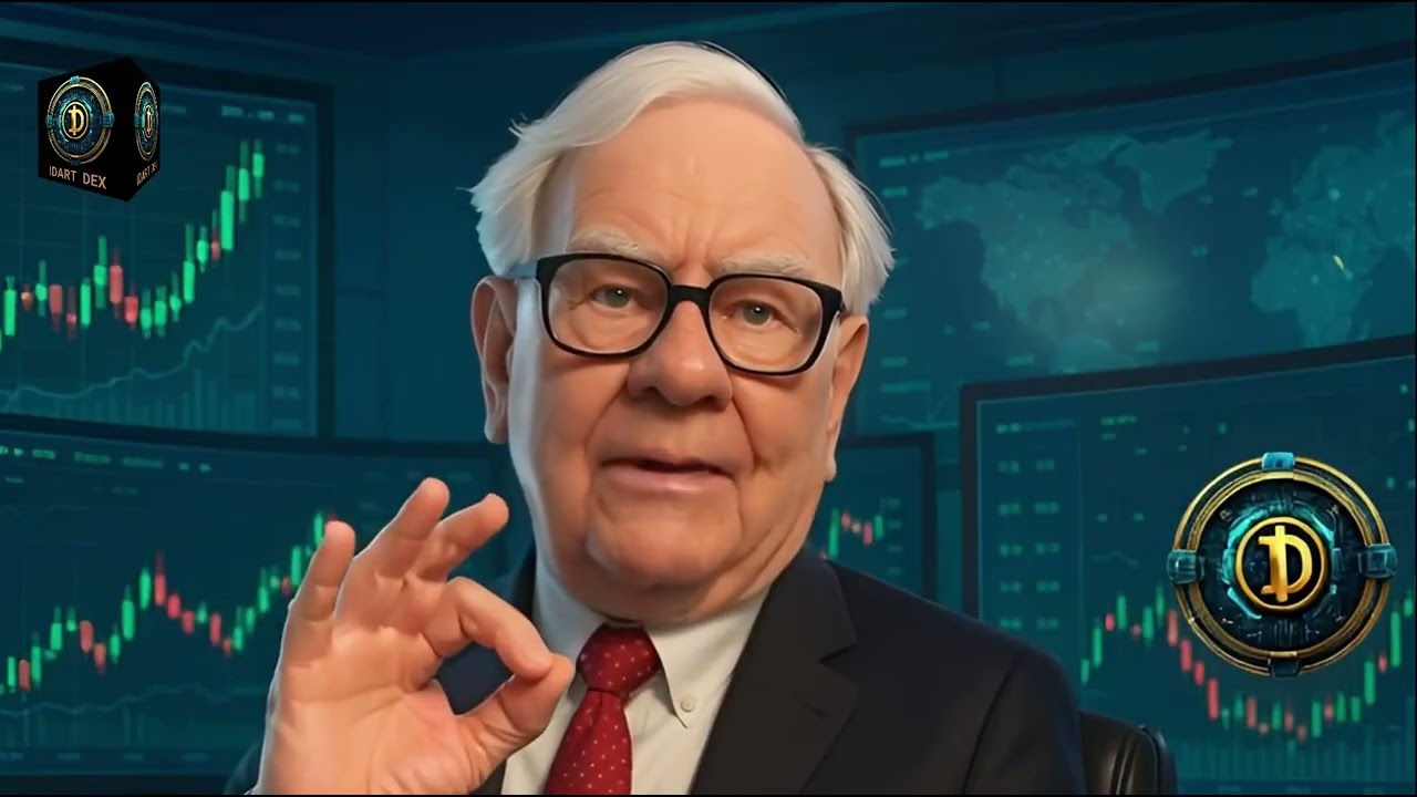 📢Warren Buffet Talks about IDART DEX (Multichain Crypto Exchange) and $IDART Coin📈🚀🤑