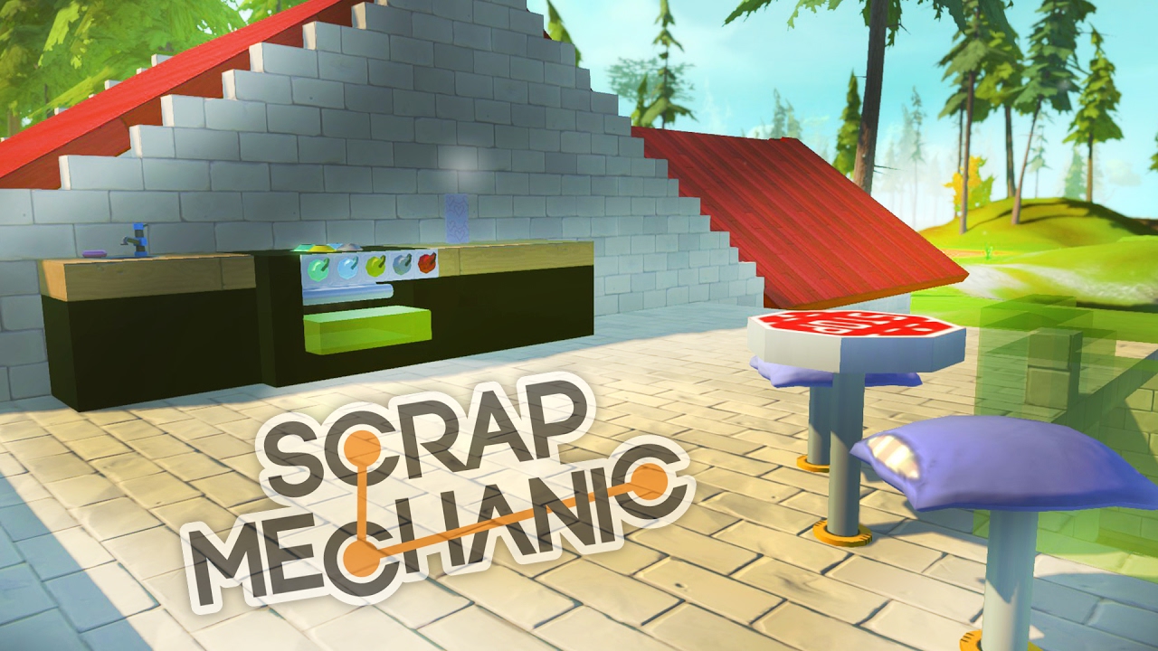 ELEGANCKA DACH,GARAŻ I JADALNIA!  | SCRAP MECHANIC #234