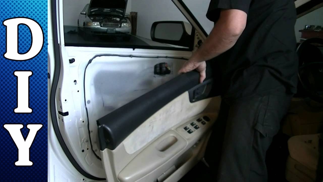 How to Remove and Replace a Door Panel and Door Handle - 2005 Thru 2010 Kia Optima