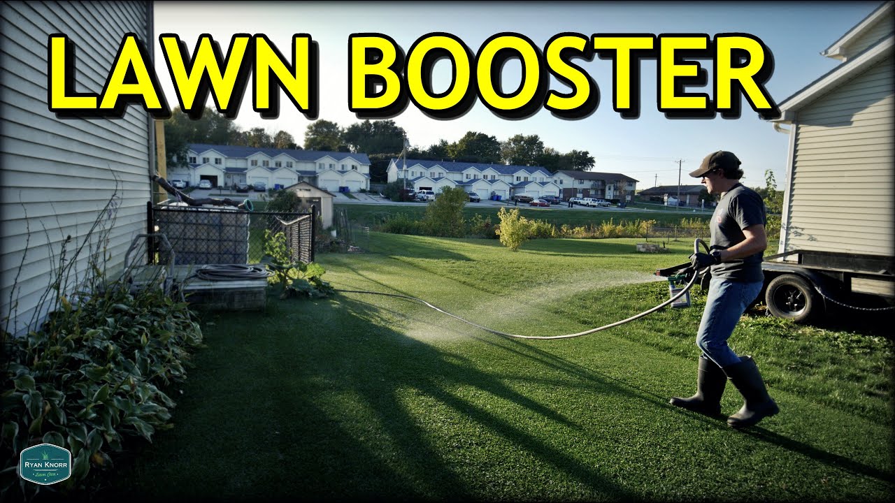 Lawn BOOST Before SPECIAL GUEST Arrives...