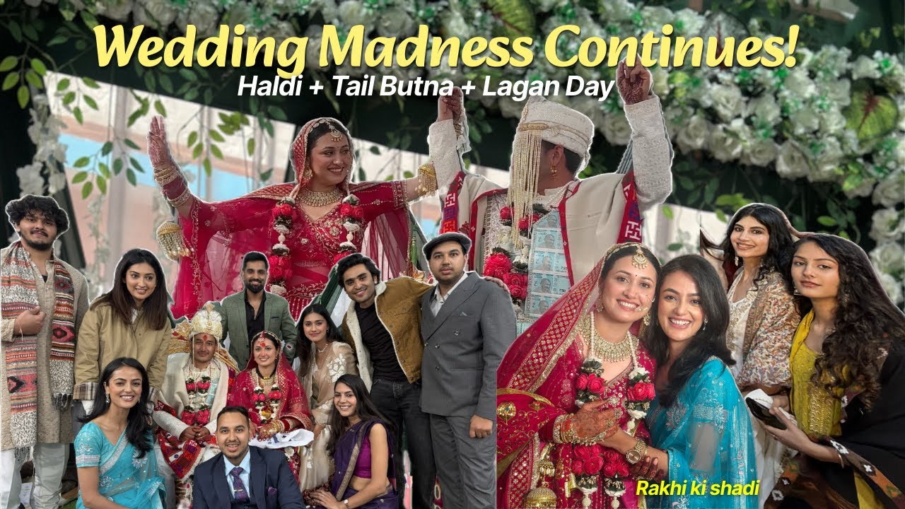 Wedding Madness Continues 💫 Pahadi Shaadi Rituals, Nati & Non-Stop Masti! | Rakhi Ki Shaadi Part-2