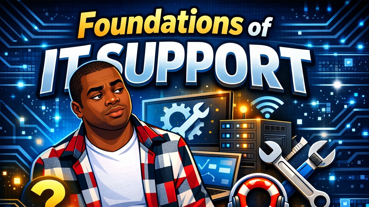 Foundations of IT Support | Beginner’s Guide to IT Basics | 1