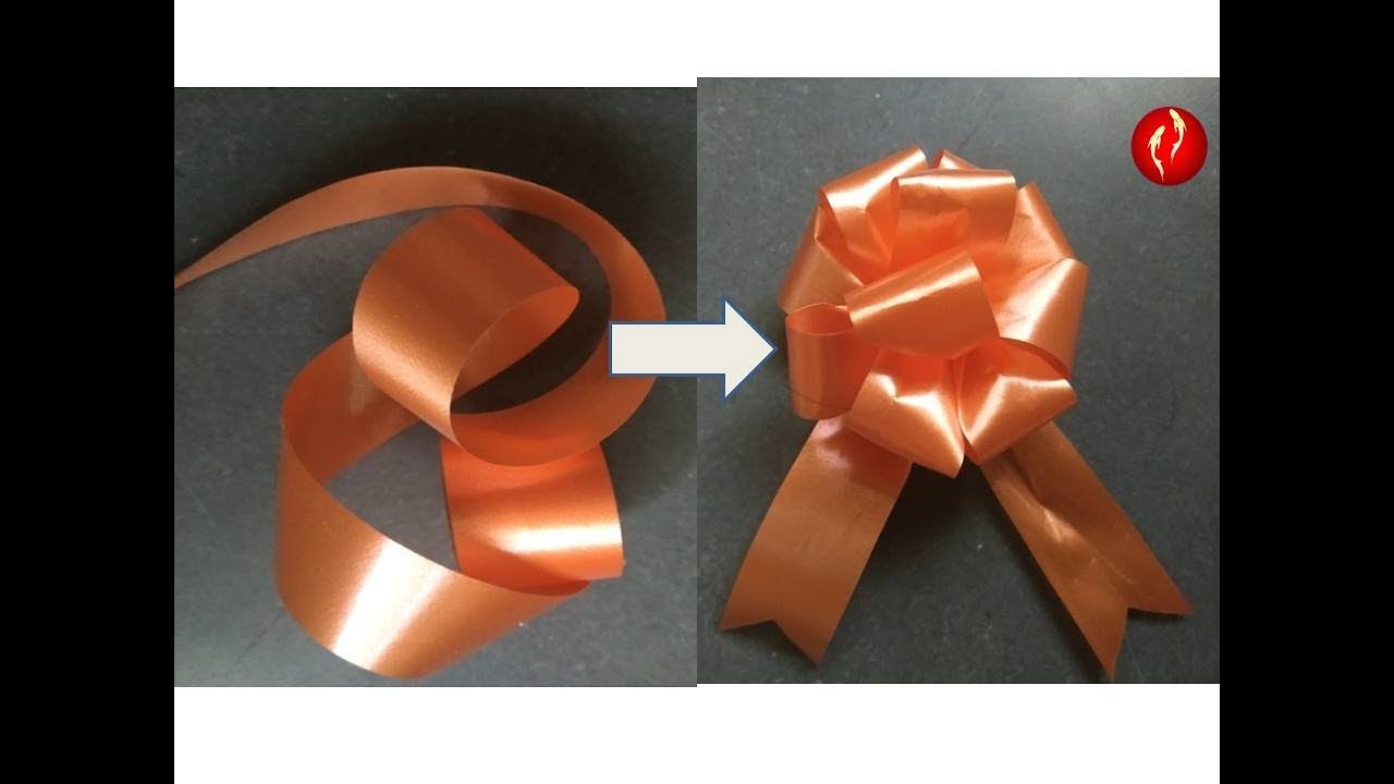 How to make easy Ribbon Flower | DIY Flower making at home | easy craft for kids | Flower making