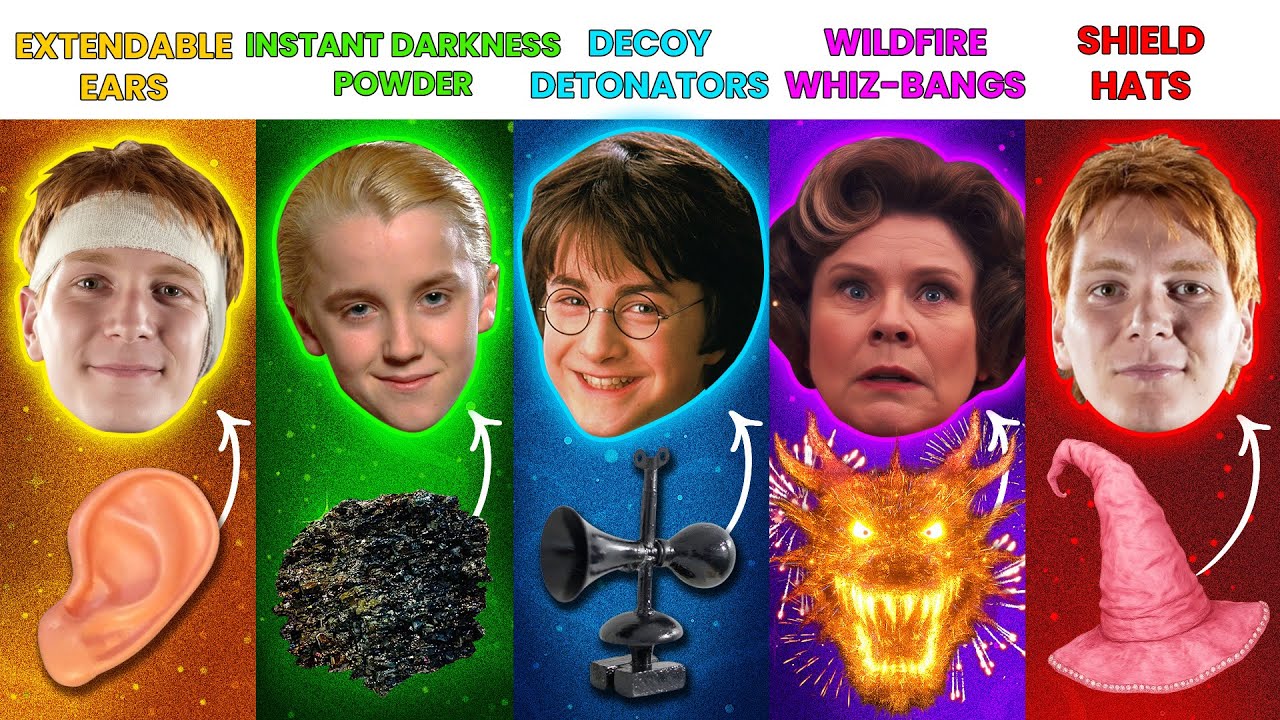 All 12 DEADLIEST Inventions Fred and George Created in Harry Potter EXPLAINED in Detail